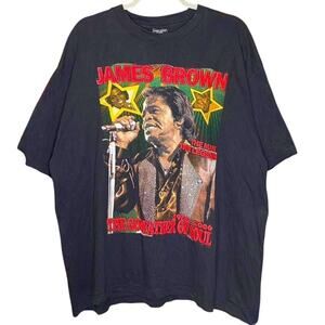 James Brown The Godfather Of Soul Vintage Memorial Tee Size XL VERY RARE!!